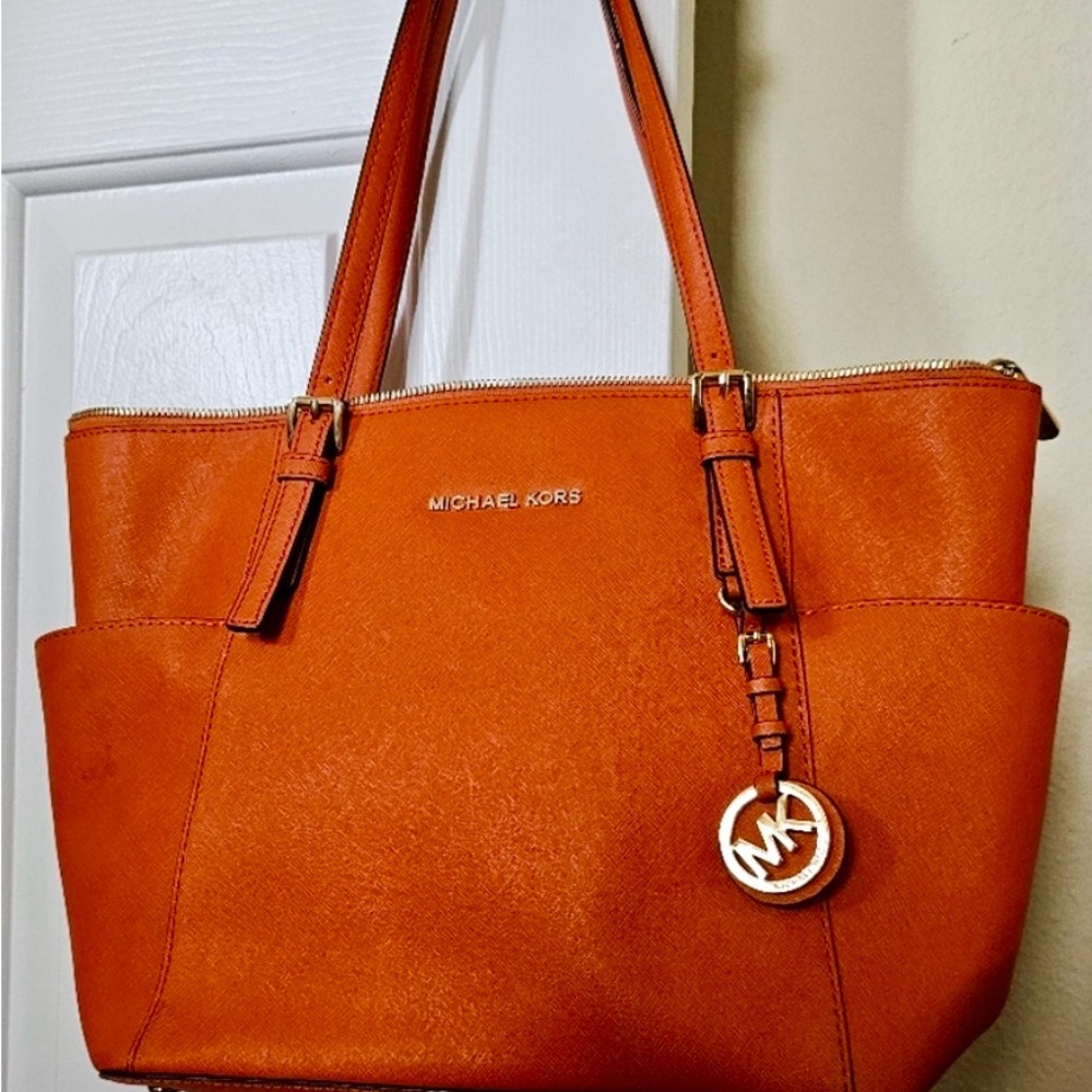 Michael Kors burnt Orange Tote